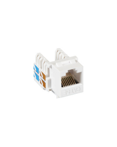EC-UKJ-UD2-WT-10 (10шт). Вставка Keystone Jack RJ-45. NETLAN в Новосибирске