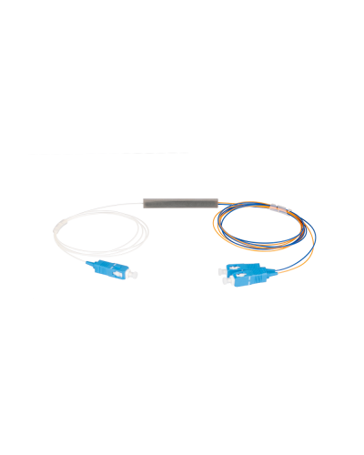 NMF-SPP1X2A1-SCU-M. Сплиттер планарный 1x2, 9/125мкм, SC/UPC, 0.9 мм. NIKOMAX в Новосибирске