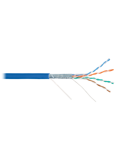 F/UTP 4pair, Cat5e, Solid, In, нг(А)-HF (NMC 4200C-BL). Кабель «витая пара» (LAN) для структурированных систем связи. NIKOMAX в Новосибирске