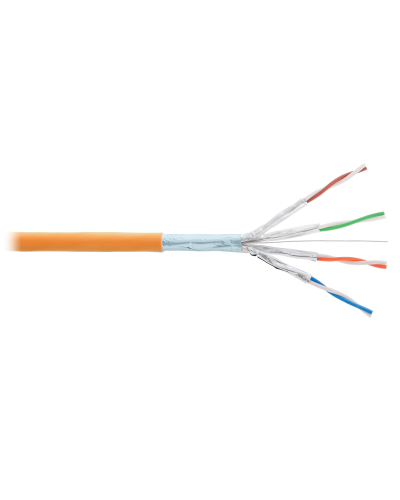F/FTP 4pair, Cat6a, Solid, In, нг(А)-HF (NMC 4355C-OR). Кабель «витая пара» (LAN) для структурированных систем связи. NIKOMAX в Новосибирске