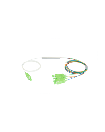 NMF-SPP1X4A1-SCA-M. Сплиттер планарный 1x4, 9/125мкм, SC/APC, 0.9 мм. NIKOMAX в Новосибирске