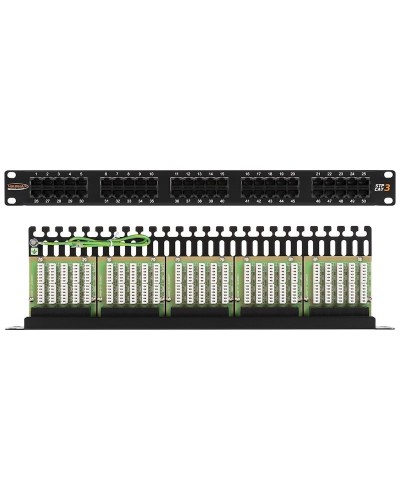 NMC-RP50UC3-1U-BK. Патч-панель 19. NIKOMAX в Новосибирске