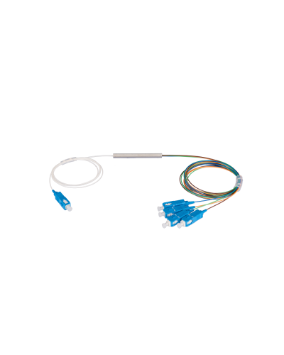NMF-SPP1X4A1-SCU-M. Сплиттер планарный 1x4, 9/125мкм, SC/UPC, 0.9 мм. NIKOMAX в Новосибирске
