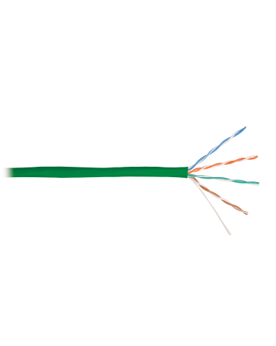 U/UTP 4pair, Cat5e, Solid, In, нг(А)-HF (NMC 4100C-GN). Кабель «витая пара» (LAN) для структурированных систем связи. NIKOMAX в Новосибирске