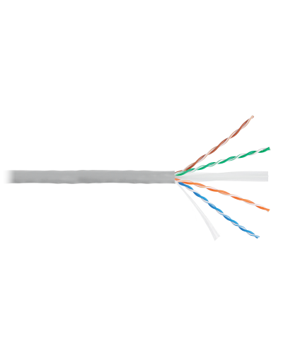U/UTP 4pair, Cat6, Solid, In, PVC (NMC 2140A-GY). Кабель «витая пара» (LAN) для структурированных систем связи. NIKOMAX в Новосибирске
