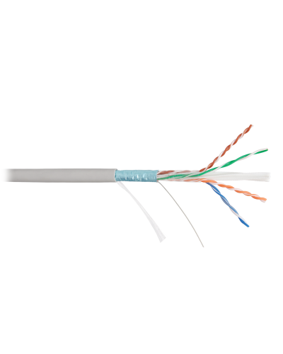 F/UTP 4pair, Cat6, Solid, In, нг(А)-HF (NMC 4240C-GY). Кабель «витая пара» (LAN) для структурированных систем связи. NIKOMAX в Новосибирске