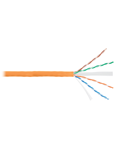 U/UTP 4pair, Cat6, Solid, In, нг(А)-HF (NMC 2140C-OR). Кабель «витая пара» (LAN) для структурированных систем связи. NIKOMAX в Новосибирске