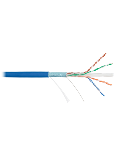 F/UTP 4pair, Cat6, Solid, In, нг(А)-HF (NMC 4240C-BL). Кабель «витая пара» (LAN) для структурированных систем связи. NIKOMAX в Новосибирске