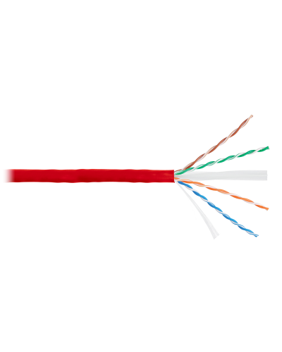 U/UTP 4pair, Cat6, Solid, In, нг(А)-HF (NMC 4140C-RD). Кабель «витая пара» (LAN) для структурированных систем связи. NIKOMAX в Новосибирске