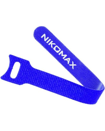 NMC-CTV150-12-SB-BL-10 (10шт). Стяжка-липучка с мягкой пряжкой. NIKOMAX в Новосибирске