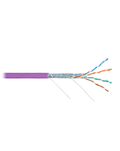 F/UTP 4pair, Cat5e, Solid, In, нг(А)-HF (NMC 4200C-VL). Кабель «витая пара» (LAN) для структурированных систем связи. NIKOMAX в Новосибирске