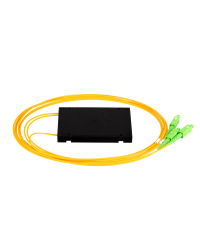 NMF-SPP1X2A1-SCA-B. Сплиттер планарный 1x2, 9/125мкм, SC/APC, 2 мм. NIKOMAX в Новосибирске