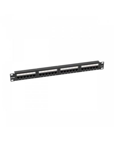 NTSS-PP-1U-24-UTP-RJ45-6-D 19 1U 24xRJ45 кат.6 UTP. Патч-панель 19. NTSS в Новосибирске