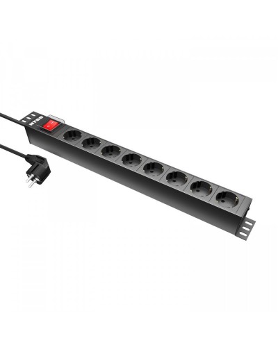 NTSS-PDU-DA2032 гор.размещ. 8x базовые 16A Schuko 1.8м. Блок розеток 19. NTSS в Новосибирске