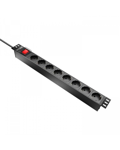 NTSS-PDU-DA1016 гор.размещ. 8xSchuko базовые 10A C14. Блок розеток 19. NTSS в Новосибирске