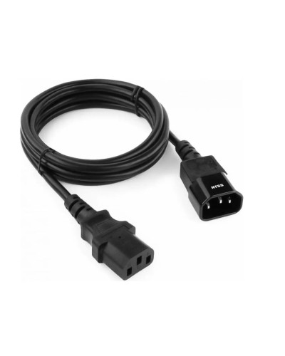 NTSS-PC13145 C13-С14 проводник.:3х1мм2 3м 220/250В 10А черный. Кабель питания. NTSS в Новосибирске