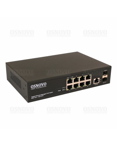 SW-80802/L(150W). Коммутатор Gigabit Ethernet на 8 портов. OSNOVO в Новосибирске