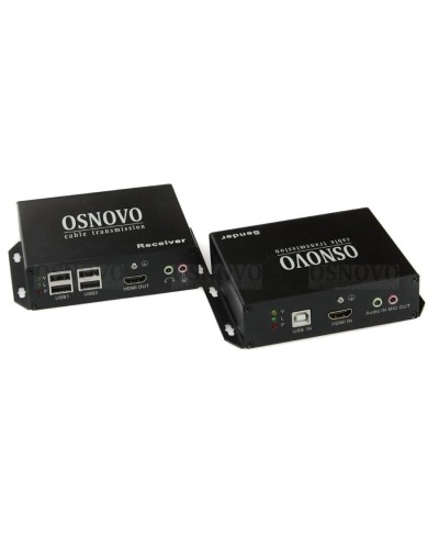 TLN-HiKMA/1+RLN-HiKMA/1. Удлинитель HDMI, USB, RS232, ИК-сигнала. OSNOVO в Новосибирске