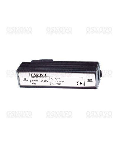 SP-IP/1000PD. Устройство грозозащиты цепей Ethernet. OSNOVO в Новосибирске