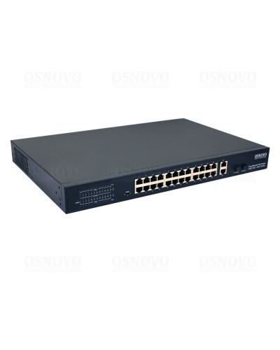 SW-62422(400W). Коммутатор 24-портовый  Fast Ethernet с PoE. OSNOVO в Новосибирске
