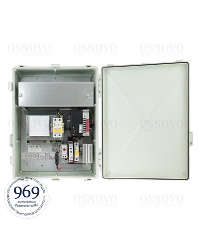 SW-80802/WLU. Коммутатор 10-портовый Gigabit Ethernet с PoE. OSNOVO в Новосибирске