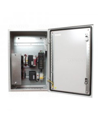 OS-46TB1(SW-80802/ILS(port 90W)). Уличная станция с термостабилизацией и резервным питанием. OSNOVO в Новосибирске