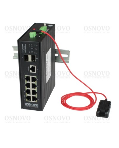 SW-80802/ILS(port 90W,300W). Коммутатор с PoE. OSNOVO в Новосибирске