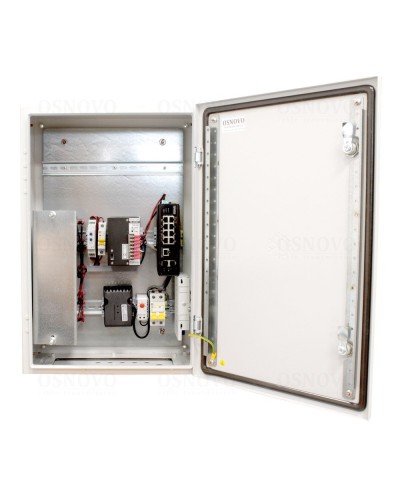 OS-46TB1(SW-60812/I). Уличная станция с термостабилизацией и резервным питанием. OSNOVO в Новосибирске