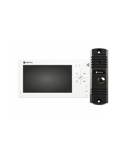 VM-7.0 (w)+ DS-700L (черный). Комплект видеодомофона. Optimus в Новосибирске
