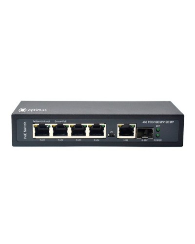 U1E-4G/1G/1S. Коммутатор с PoE . Optimus в Новосибирске