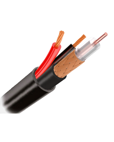 КВК-П 2х0.75 (outdoor) CCA Light. Кабель комбинированный для систем видеонаблюдения. Optimus в Новосибирске