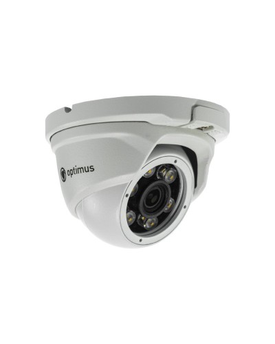 IP-E044.0(2.8)PL_DM02. Видеокамера IP купольная. Optimus в Новосибирске