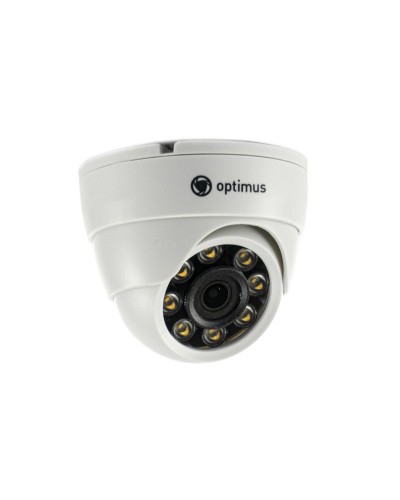 IP-E022.1(2.8)PF_DP03. Видеокамера IP купольная. Optimus в Новосибирске