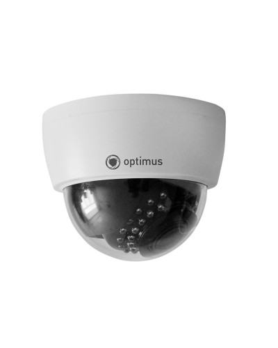 IP-E024.0(2.8-12)P_V.2. Видеокамера IP купольная. Optimus в Новосибирске