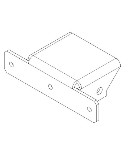 PERCo-MB-16.6. Накладка Т- образная. PERCo в Новосибирске
