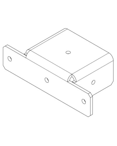 PERCo-MB-16.7. Соединительный элемент ограждения. PERCo в Новосибирске