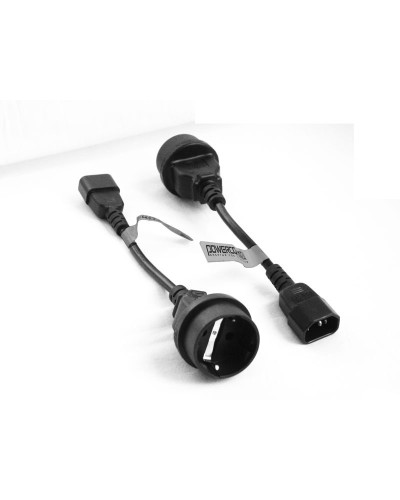 Cord PCM SCUT IEC320 to Type-F. Кабель IEC-320 C14 to Socket Type-F. POWERCOM в Новосибирске