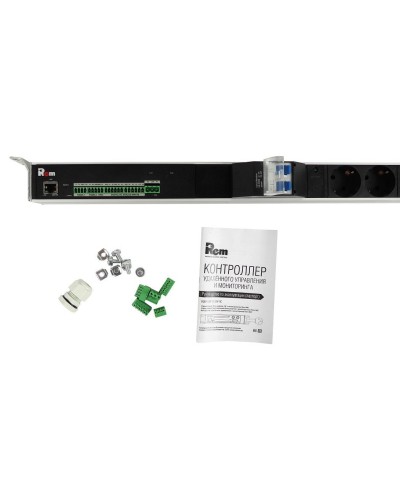 R-MC1-32-4x2S-2x3C13-2x2C19-A-1820-K. Блок силовых розеток с контроллером. REM в Новосибирске