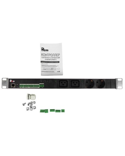 R-MC1-32-2S-2C19-440-K. Блок силовых розеток с контроллером. REM в Новосибирске