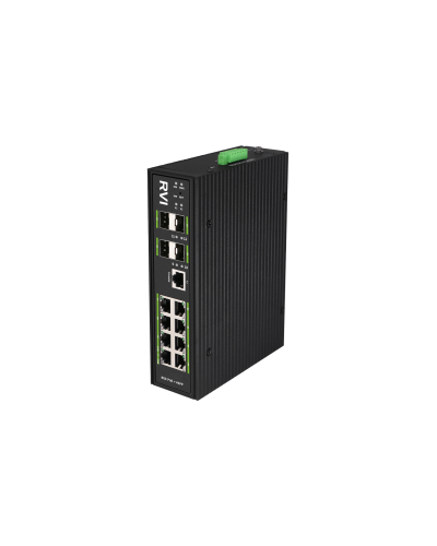 RVi-1NSIM8GP-4S. Коммутатор с питанием по PoE. RVi в Новосибирске