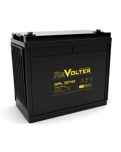 Revolter GPL 12140. Аккумулятор автомобильный герметичный свинцово-кислотный. Revolter в Новосибирске