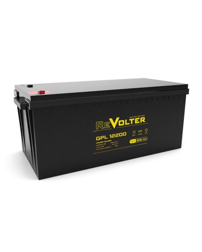 Revolter GPL 12200. Аккумулятор автомобильный герметичный свинцово-кислотный. Revolter в Новосибирске