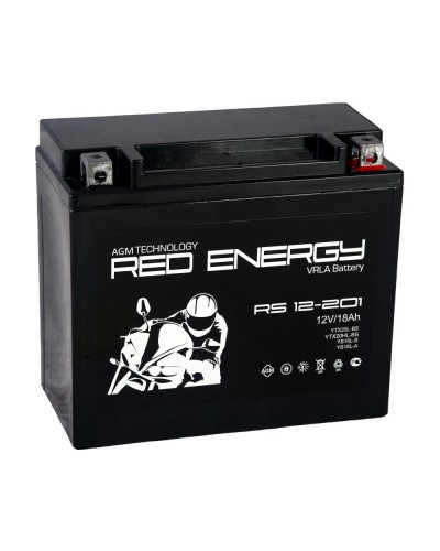 Red Energy RS 12201. Аккумулятор герметичный свинцово-кислотный стартерный. Red Energy в Новосибирске