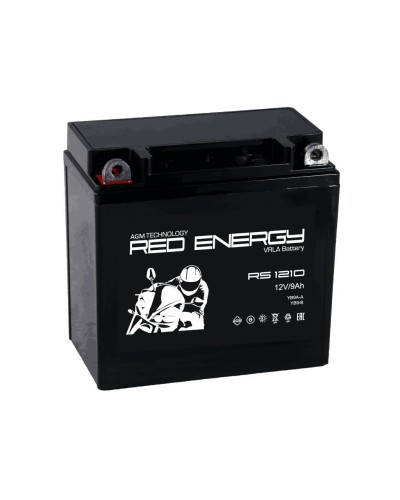 Red Energy RS 1210. Аккумулятор герметичный свинцово-кислотный стартерный. Red Energy в Новосибирске