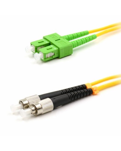 Патч-корд оптический переходной (SM), 9/125 (OS2), SC/APC-FC/UPC, (Duplex), PVC, 5м REXANT (50-2857-1): Патч-корд оптический в Новосибирске