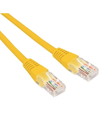 Патч-корд U/UTP CAT 6, RJ45-RJ45, 26AWG, LSZH, желтый, 2м REXANT (02-0295-2). Патч-корд UTP. Rexant в Новосибирске