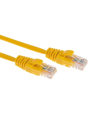 Патч-корд U/UTP, CAT 5e, RJ45-RJ45, 26AWG, LSZH, желтый, 2м  REXANT (02-0105-2). Патч-корд UTP. Rexant в Новосибирске