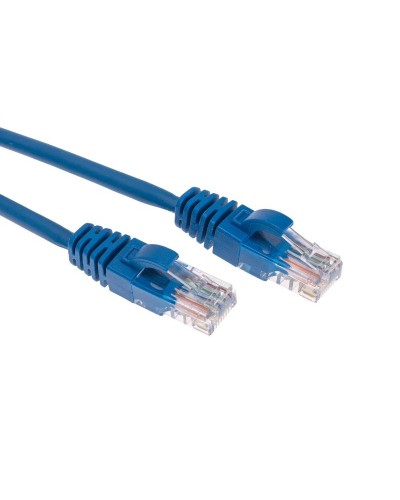 Патч-корд U/UTP, CAT 5e, RJ45-RJ45, 26AWG, LSZH, синий, 5м  REXANT (02-0104-5). Патч-корд UTP. Rexant в Новосибирске