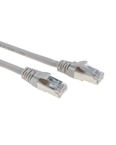 Патч-корд S/FTP CAT 6A (10G), RJ45-RJ45, 28AWG, LSZH, серый, 5м REXANT (02-0390-5). Патч-корд медный. Rexant в Новосибирске
