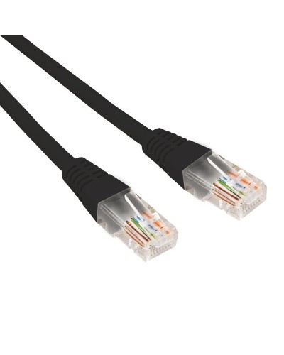 Патч-корд U/UTP CAT 6, RJ45-RJ45, 26AWG, LSZH, черный, 0.3м REXANT (02-0292-03). Патч-корд UTP. Rexant в Новосибирске